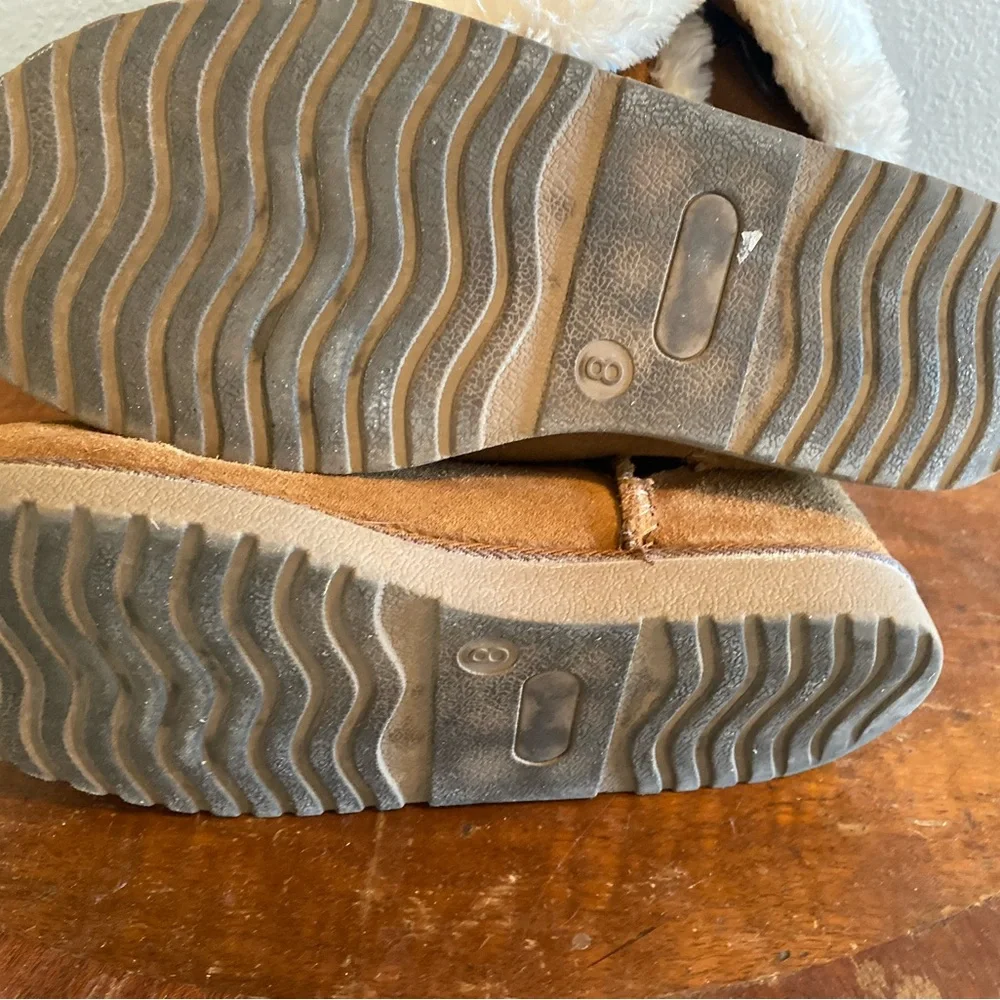 Cozy Tan Boots Lines with Fleece